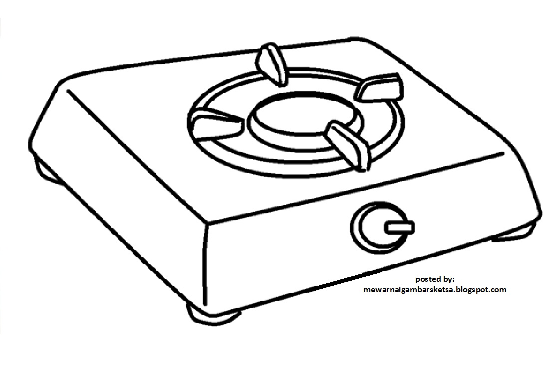 172 Gambar Sketsa Alat Alat Dapur Gudangsket