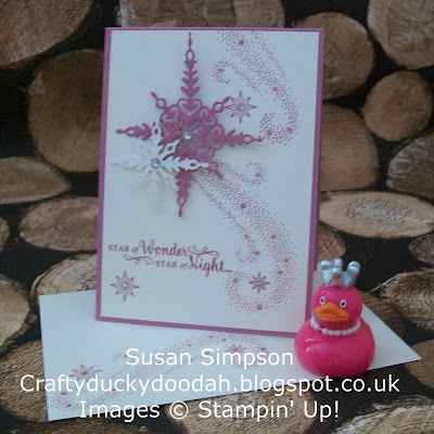 Stampin Up! UK Independent  Demonstrator Susan Simpson, Craftyduckydoodah!, Star of Light Photopolymer Bundle, Supplies available 24/7, 