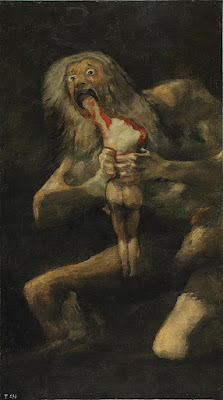 Goya - Saturne dévorant un de ses fils