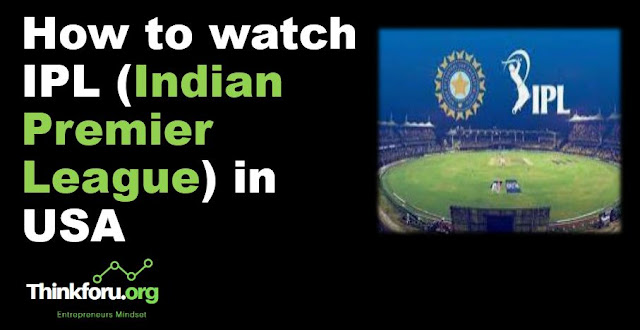 Cover Image of How to watch IPL (Indian Premier League) in USA