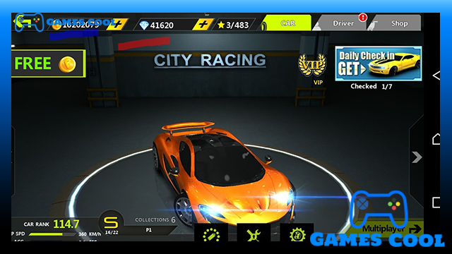 تحميل لعبة City Racing 3D للأندرويد من الميديا فاير