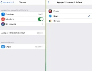 Browser predefinito