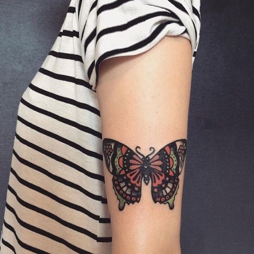 Tatuagens de borboleta para as mulheres 