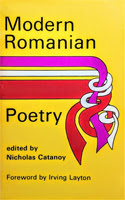 Modern Romanian Poetry edited by Nicholas Catanoy