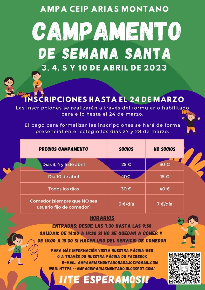 Campamento de semana santa