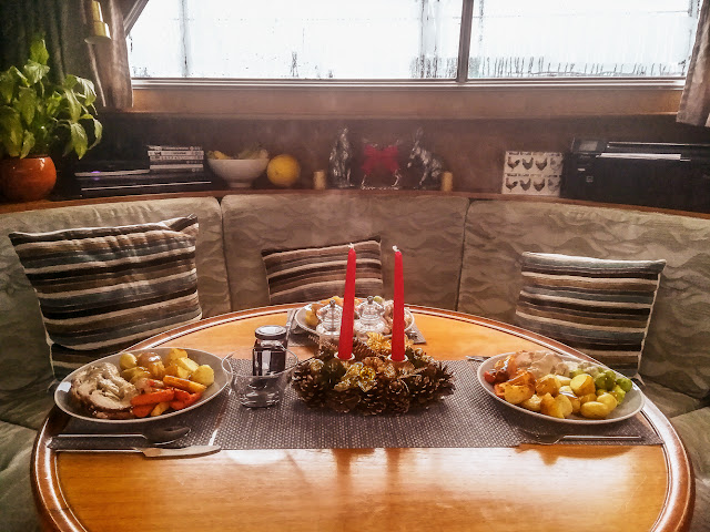 Photo of Christmas dinner for three on Ravensdale