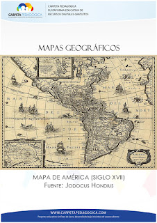 Mapas Geográficos, Mapa de América (Siglo XVII)
