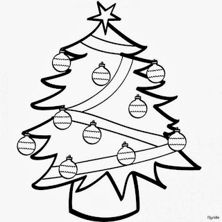 Christmas Images for Coloring, part 1