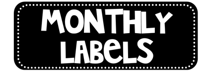 monthly labels