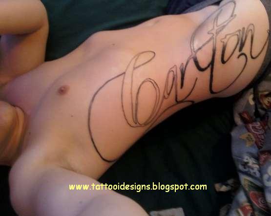 Name Tattoo Design