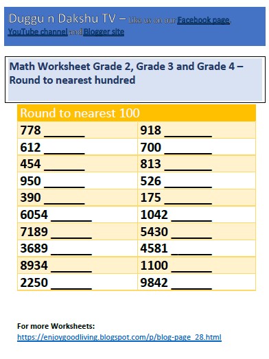 Round to nearest 100