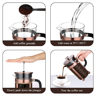 Veken French Press Coffee Maker