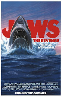 jaws 4 sinema filminin afişi köpekbalığı