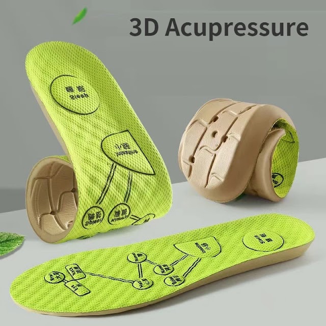 Foot Acupressure Insole Shoe Pads