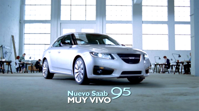 Imagen del nueo Saab 9 5