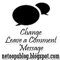 Change Post a Comment text from Blogger