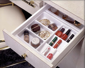 cosmetics drawer organizer