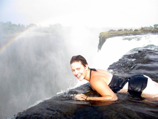 Font Devil at Victoria Falls