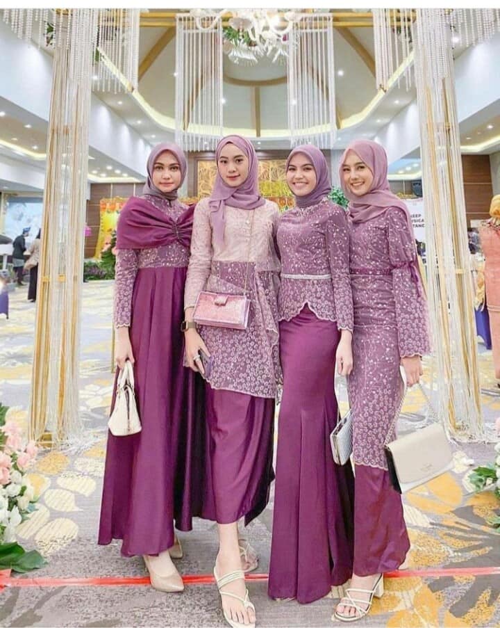 Bridesmaid's kebaya inspiration