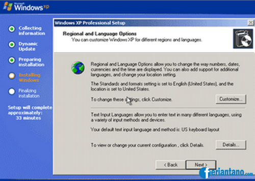 Cara Install Windows XP Lengkap Dengan Gambar