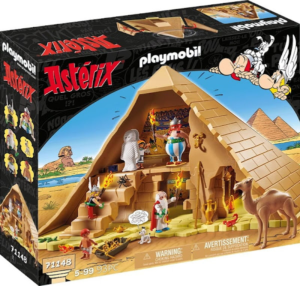 La nueva Pirámide de Playmobil de la línea Asterix - 71148