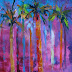 Miami Beach Contemporary Landscape Paintings by Arizona Artist Amy Whitehouse