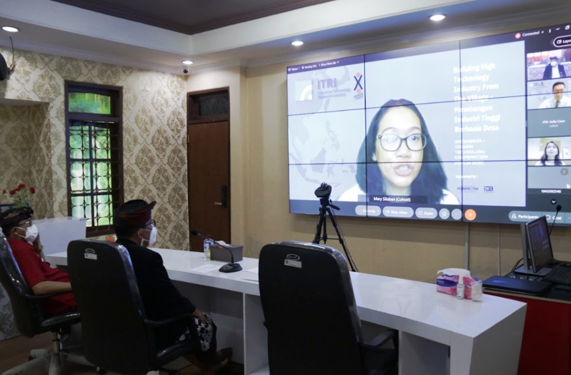  Bupati Tabanan Paparkan Program Dan Potensi Alam Tabanan Dalam Webinar Indonesia - Taiwan  