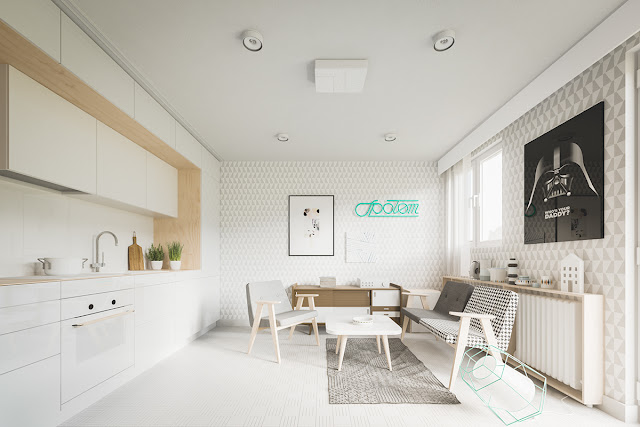 Thiết kế nội thất chung cư hiện đại 01