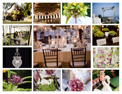 Deep Purple and Green Rich Stylish Clean and Elegant La Fleur Weddings