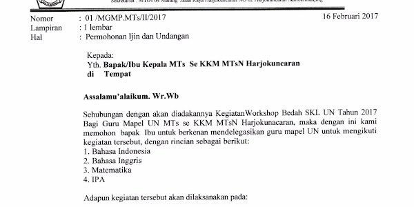 Soal Ujian Nasional ( UN ) SMP / MTS tahun 2017 