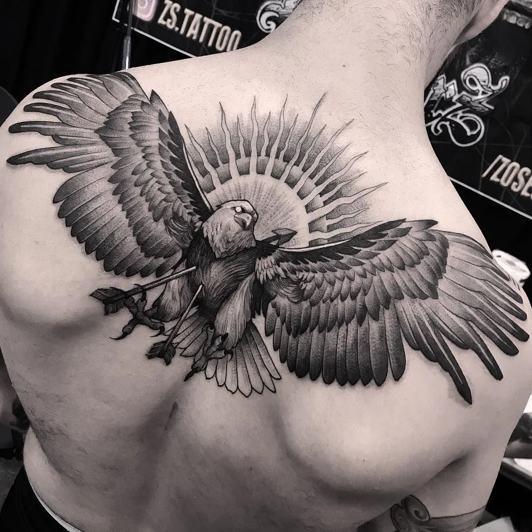 Tatuajes de Águilas para plantillas
