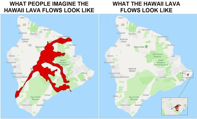 Hawaii Volcano Lava Vog Maps