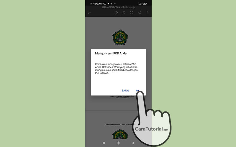 Cara Edit File PDF di HP Android