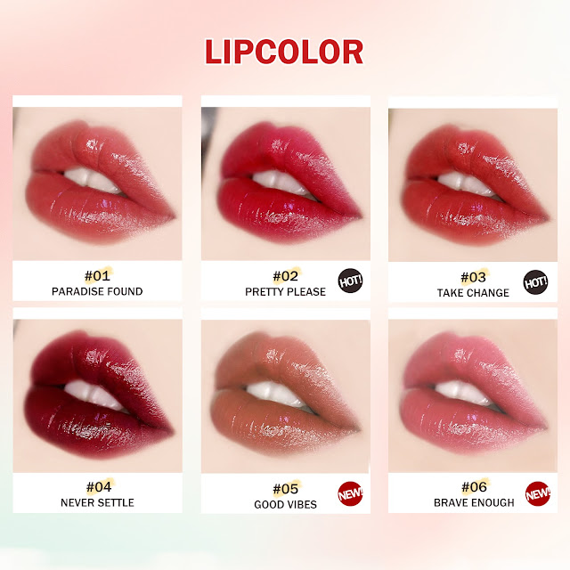Peach Makes Perfect Lip Tint all shades