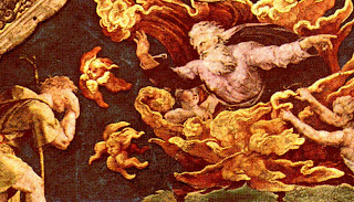 Raphael, 'The Burning Bush' (detail)