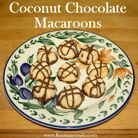 coconut chocolate macaroons recipe