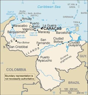 SOUTH AMERICA: Gran apagon en Venezuela