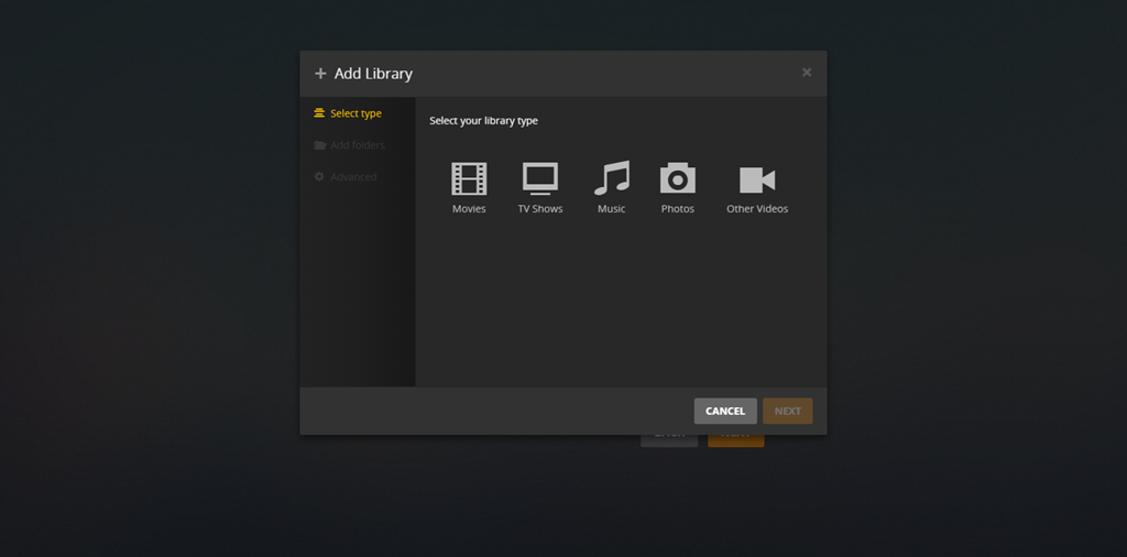 plex add media