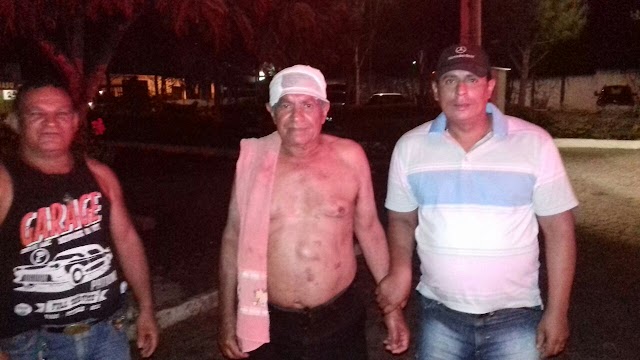 SENHOR DE 73 ANOS SOFRE QUEDA E VAI PARAR NO HOSPITAL DE BOM CONSELHO