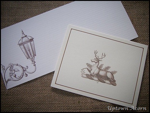 lantern and deer