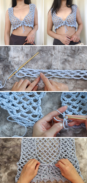 Crochet Top Tutorial Beginner Friendly