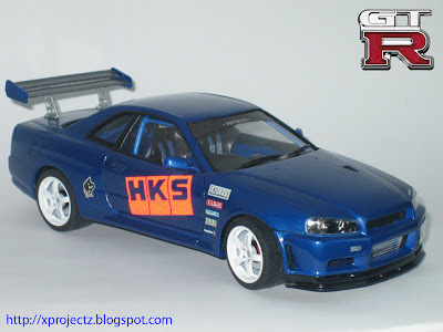 It's a Nissan Skyline GTR R34