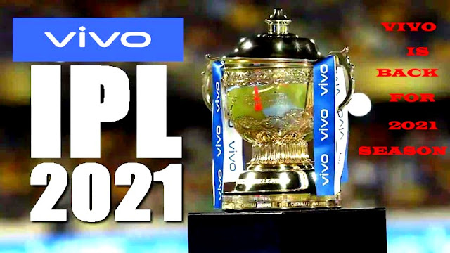 IPL TITLE SPONSOR VIVO IS BACK FOR 2021 SEASON