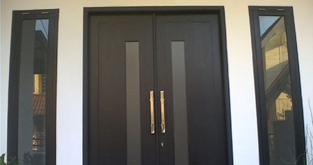 Contoh Model Pintu  Utama Rumah  Minimalis