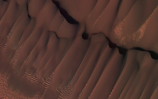 Dunes on Mars