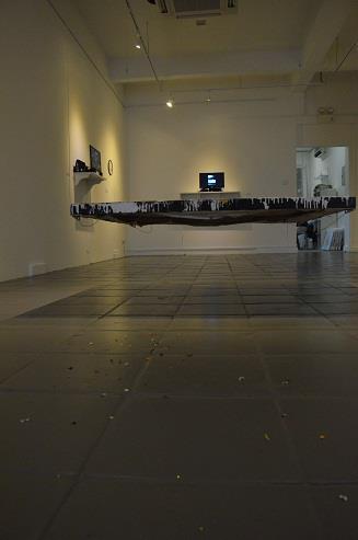 London based Malaysian artist Rajinder Singh's installations