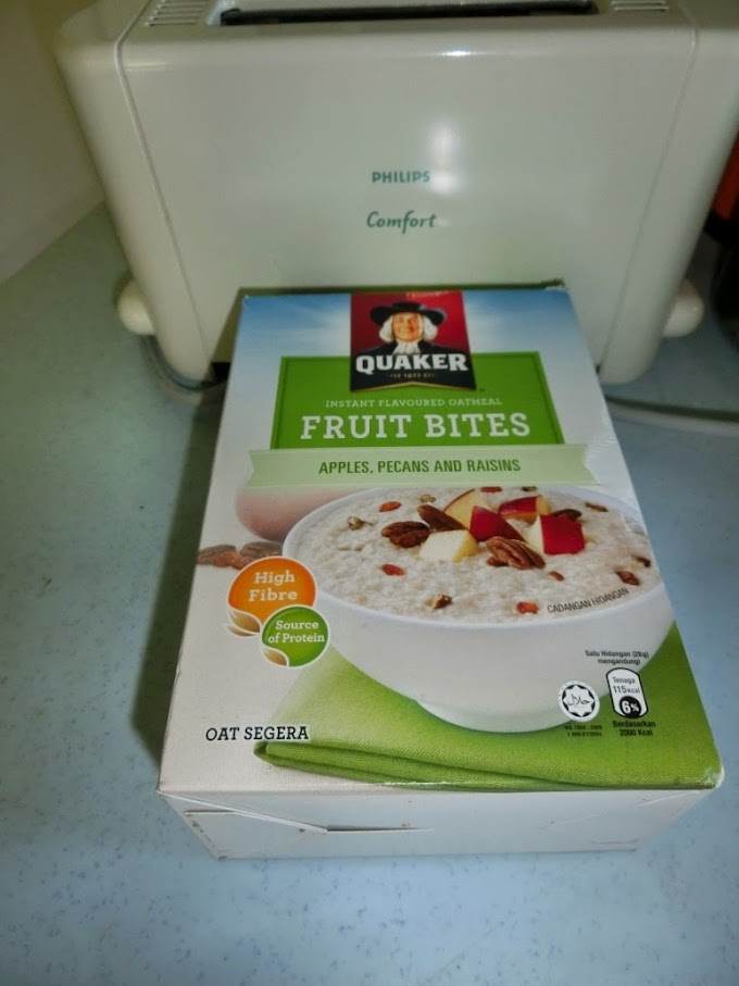 Sarapan yang simple bersama Quaker Oat 