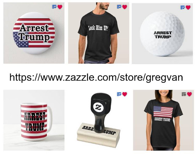 Arrest Trump Merchandise for Sale! Zazzle Gregvan