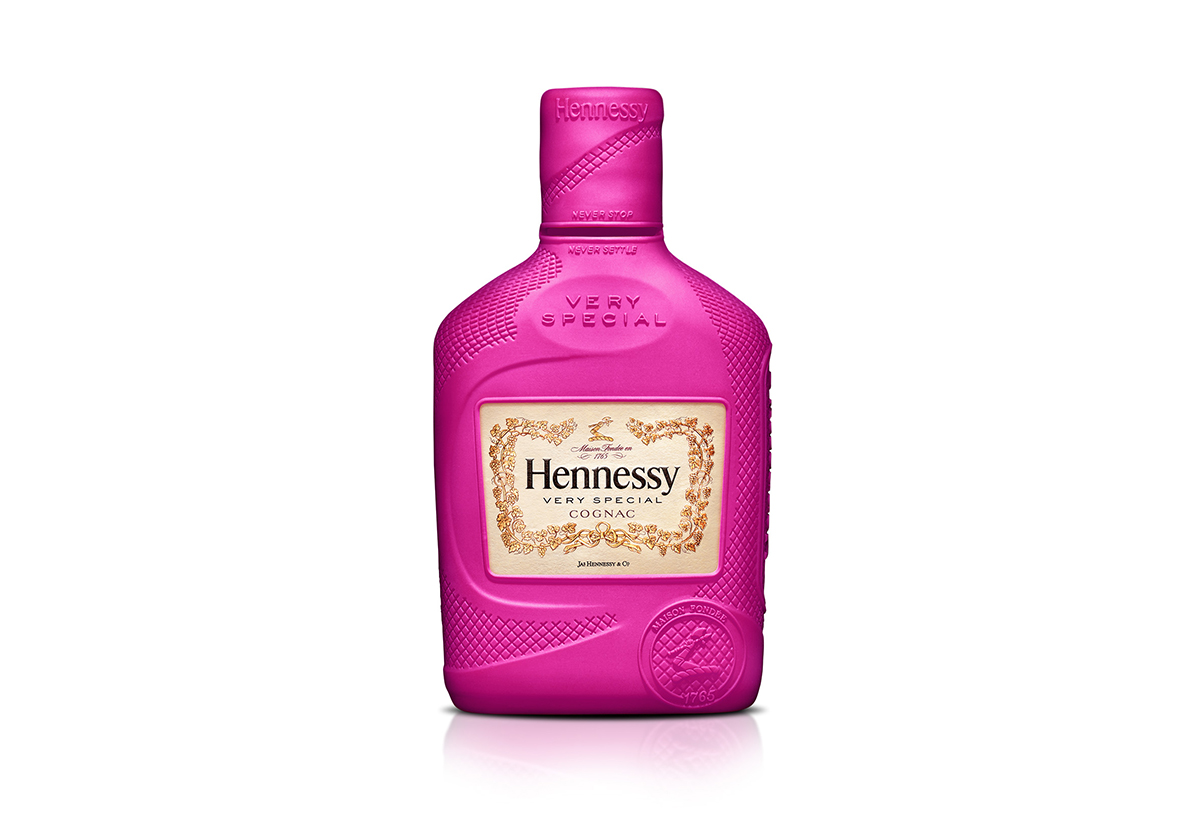 tumblr color palette of World Packaging Sleeve the Flask on V.S. Hennessy