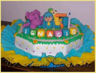 Pocoyo Cakes for Children Parties